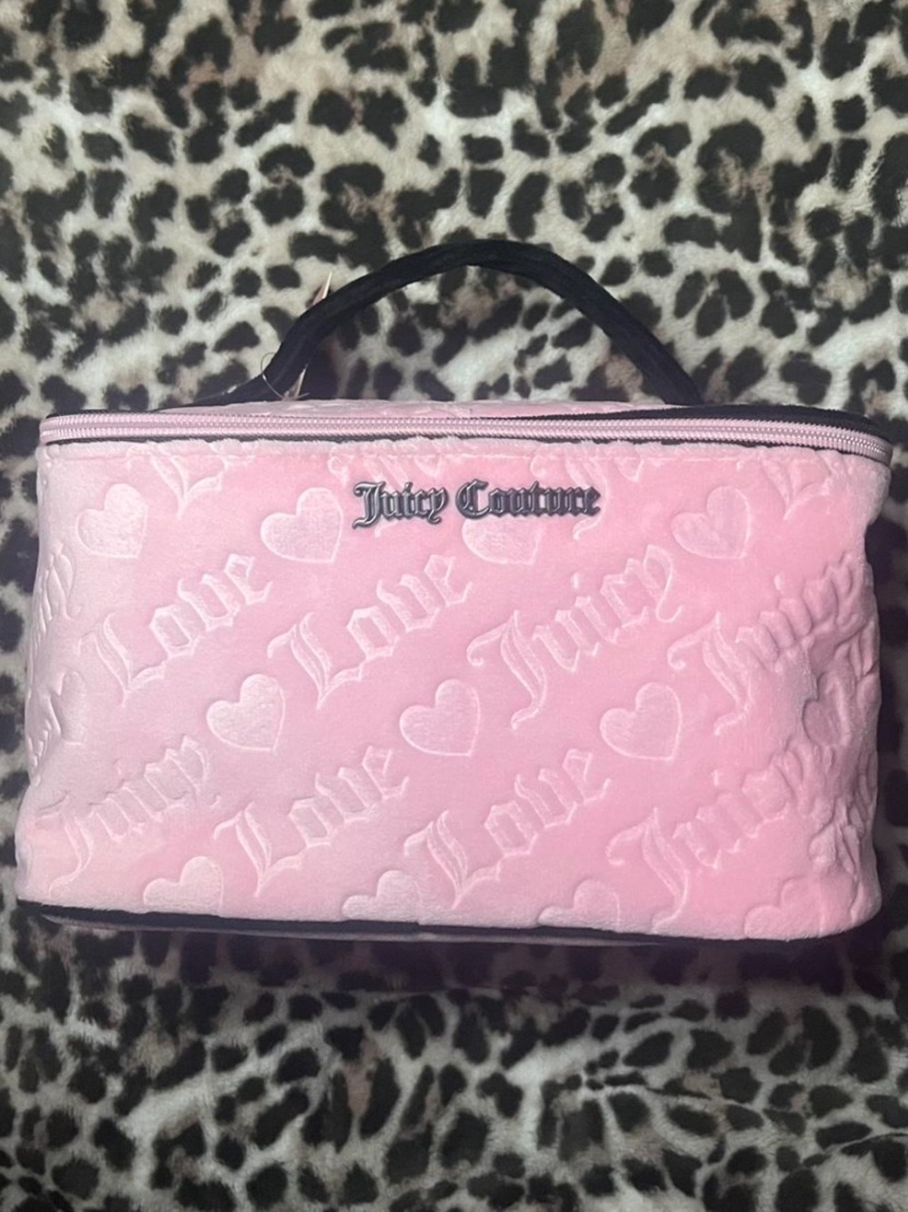 NWT Juicy Couture Pink Makeup Case